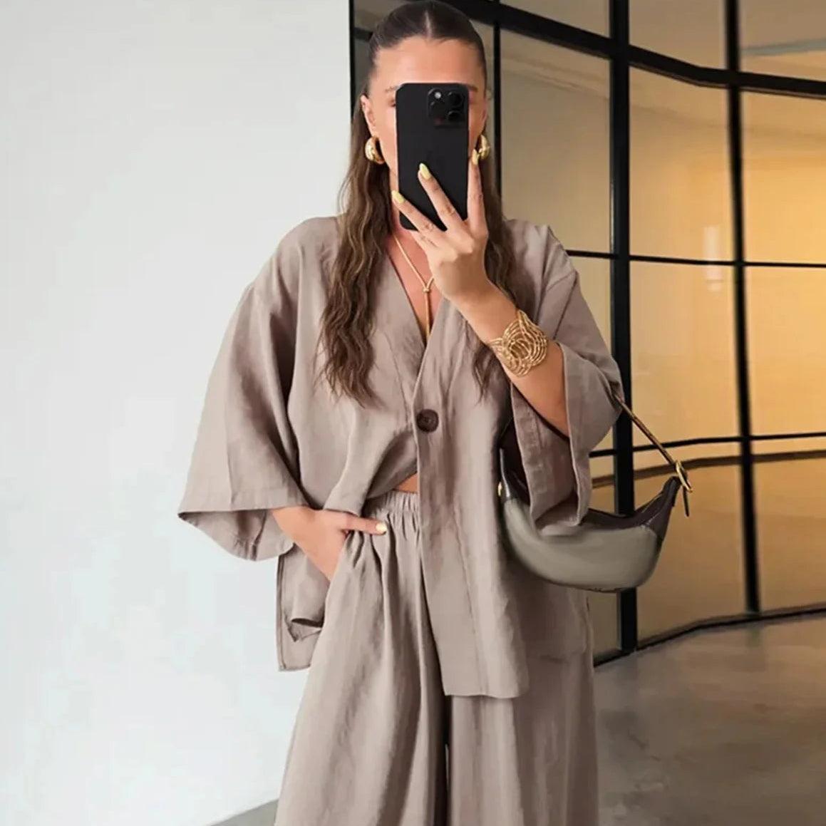 Ensemble Décontracté Féminin ModernLune