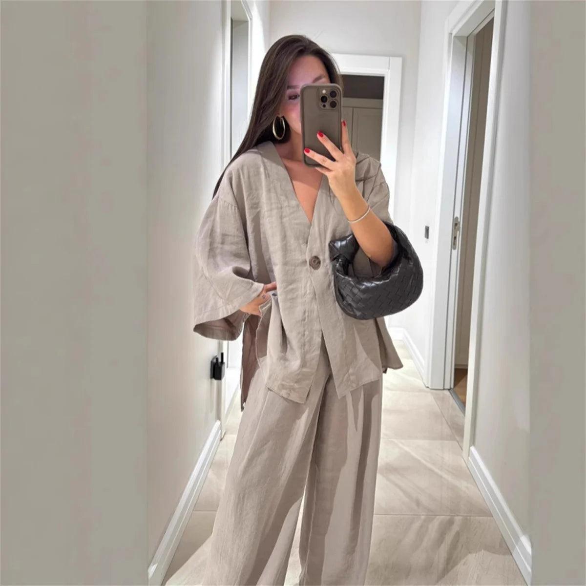 Ensemble Décontracté Féminin ModernLune