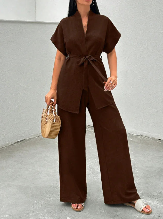 Ensemble Confortable à Nœud 2 Pièces