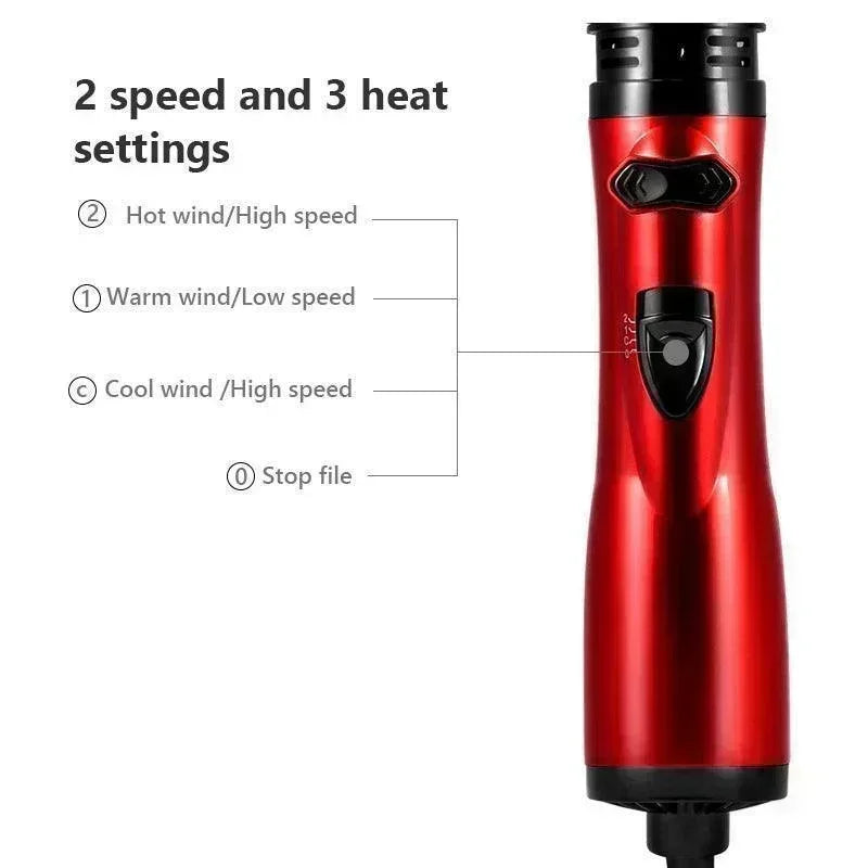 Brosse Sèche-Cheveux 2 en 1