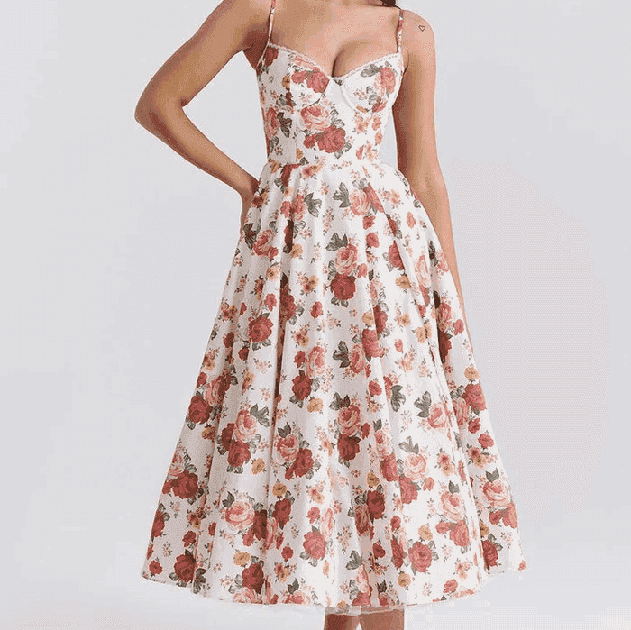 Robe Lari Fleurie